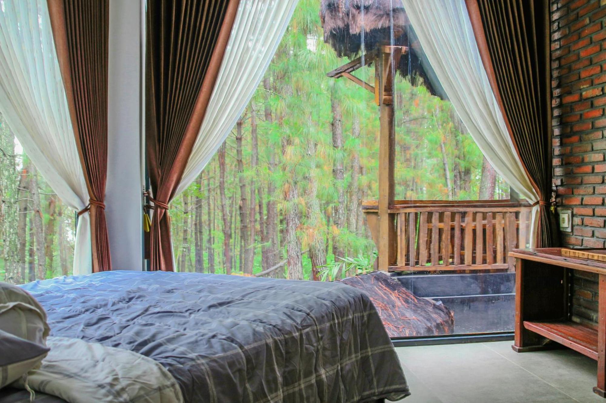 Вилла Omah Kayu Bromo Ngadisari Экстерьер фото